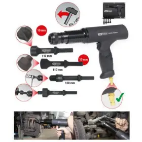 Ks Tools - Vibro-Impact sada pneumatického sekacieho kladiva 6ks