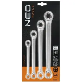 NEO - Sada TORX kľúčov, E6-24, 4ks