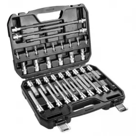 NEO - Sada vnútorných skrutkovacích bitov TORX IMBUS 1/4", 1/2" 38ks