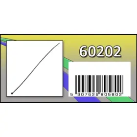 PµSKA STAH. 200X3/2,5MM UN.
