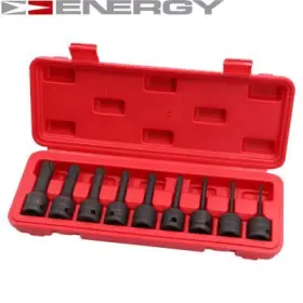 ENERGY - Súprava rázových nadstavcov SPLINE 1/2", 9ks