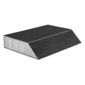GRAPHITE - Brúsna huba skosená 125 x 25 x 90mm K180