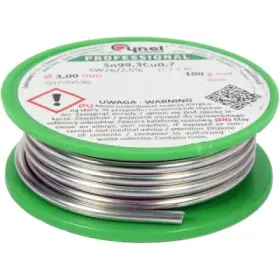 Vorel - Bezolovnaté spájkovacie spojivo cín Ø3.0mm 100g