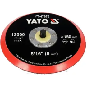 Yato - leštiaci tanier na suchý zips 5/16", Ø150mm