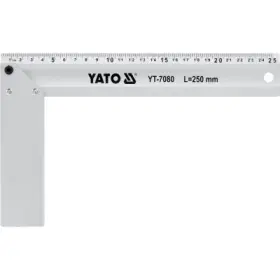 Yato - Stolársky uholník hliníkový 250mm