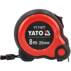 Yato - meter zvinovací autostop 25mm x 8m