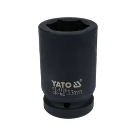 Yato - Nadstavec rázový šesťhranný hlboký 1", 33mm