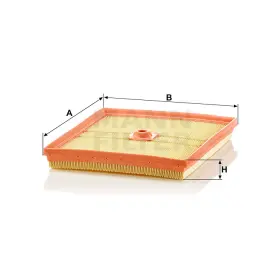 MANN FILTER Vzduchový filtr C 22 035