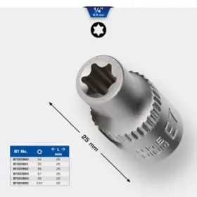 Ks Tools - Nástavec TORX E5 1/4"