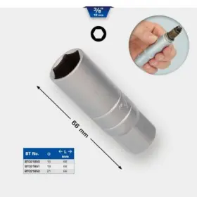 Ks Tools - Kľúč na sviečky 3/8", 16mm