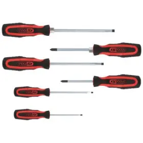 Ks Tools - Sada skrutkovačov krížových a plochých ERGOTORQUEplus, 6ks