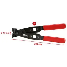 Ks Tools - Kliešte na hadicové spojky (O-Clip) 240mm