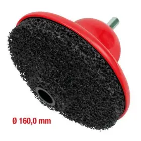 Ks Tools - Čistiaci kotúč na čistenie nábojov kolies Ø160mm vnútorný Ø50mm 2ks