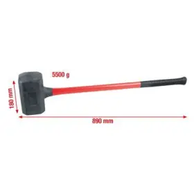 Ks Tools - Kladivo s mäkkým čelom 5500g
