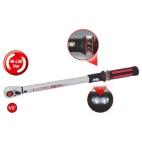 Ks Tools - Momentový kľúč s obojstrannou račňovou hlavou 1/2" 40-200Nm
