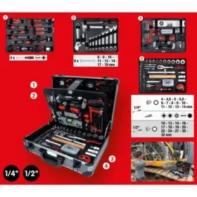 Ks Tools - kufor s náradím 127 dielov