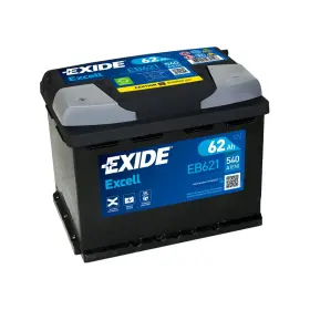 Exide EXCELL 12V 62Ah 540A EB621