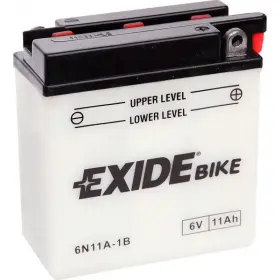 Exide Bike Conventional 6V 11Ah 95A 6N11A-1B
